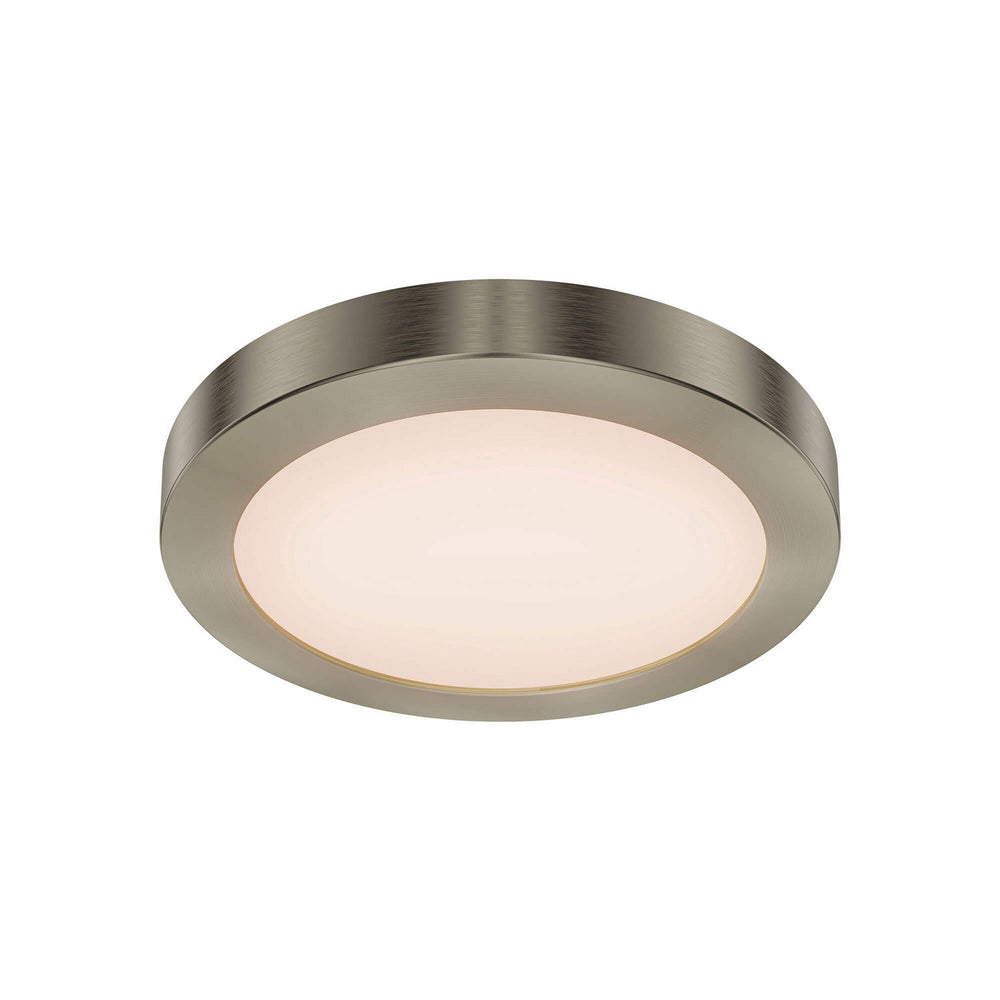Dals - One Light Flush Mount - Radiance - Satin Nickel- Union Lighting Luminaires Decor