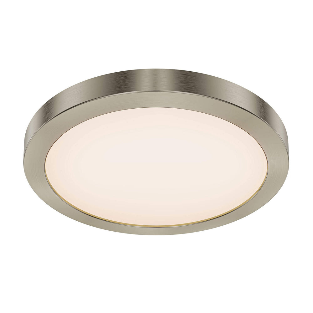 Dals - One Light Flush Mount - Radiance - Satin Nickel- Union Lighting Luminaires Decor