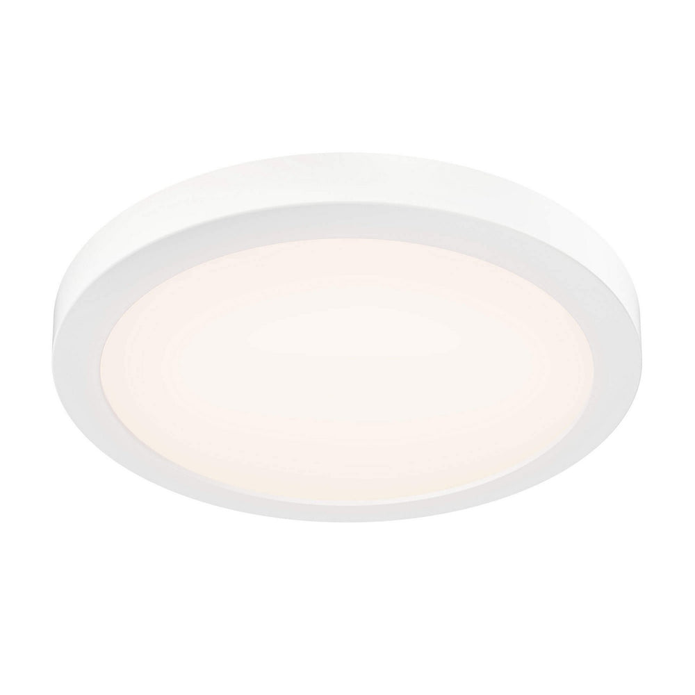 Dals - One Light Flush Mount - Radiance - White- Union Lighting Luminaires Decor