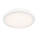 Dals - One Light Flush Mount - Radiance - White- Union Lighting Luminaires Decor
