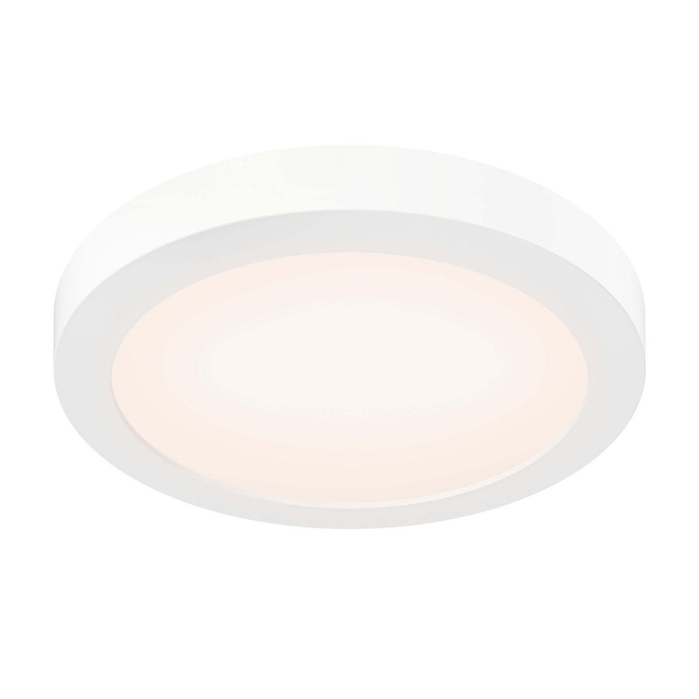 Dals - One Light Flush Mount - Prime - White- Union Lighting Luminaires Decor