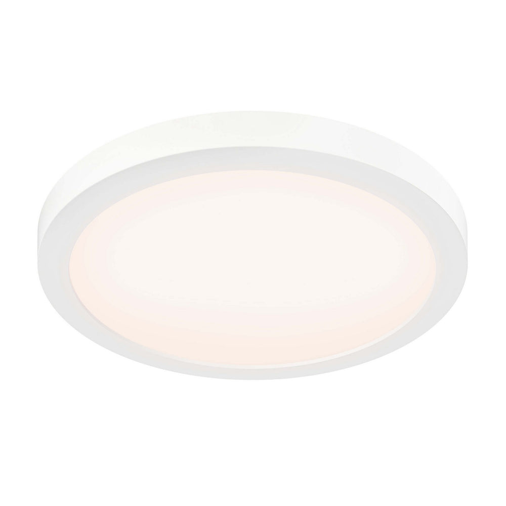 Dals - One Light Flush Mount - Prime - White- Union Lighting Luminaires Decor