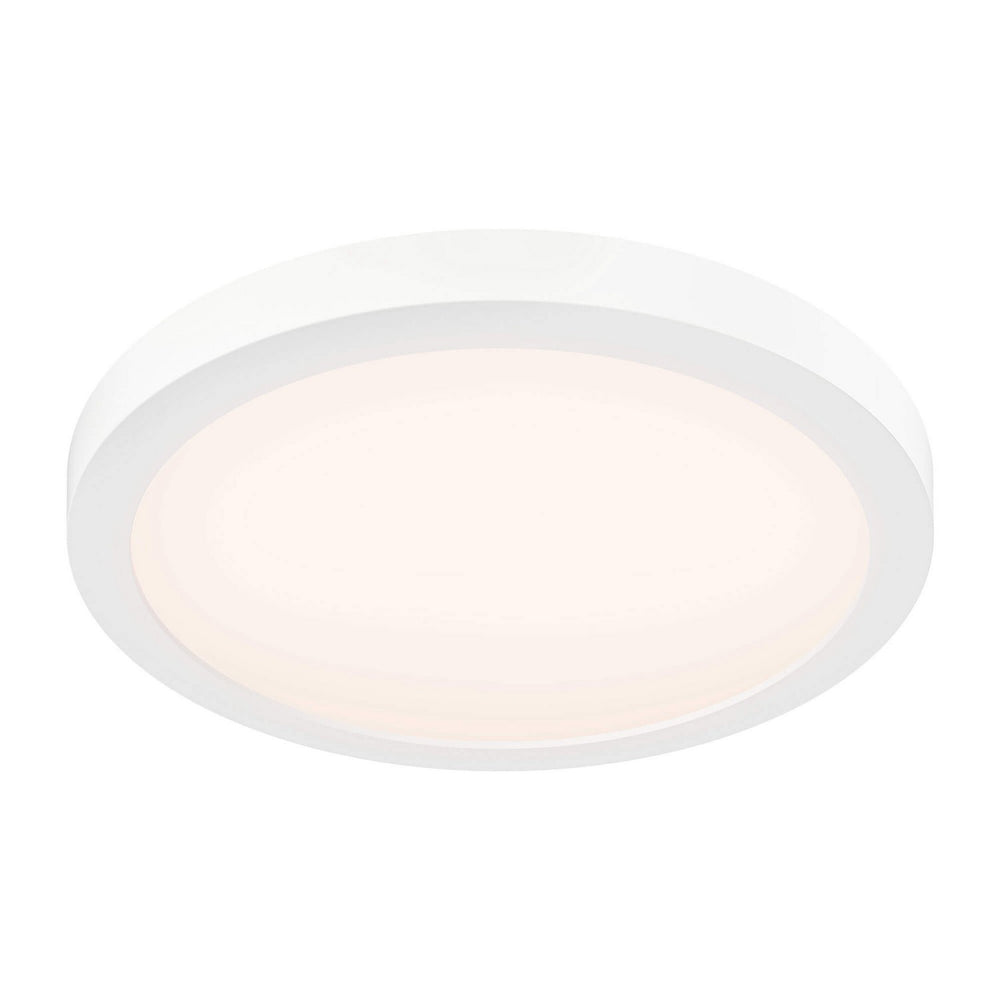 Dals - One Light Flush Mount - Prime - White- Union Lighting Luminaires Decor