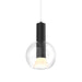 Dals - One Light Pendant - Iris - Black- Union Lighting Luminaires Decor