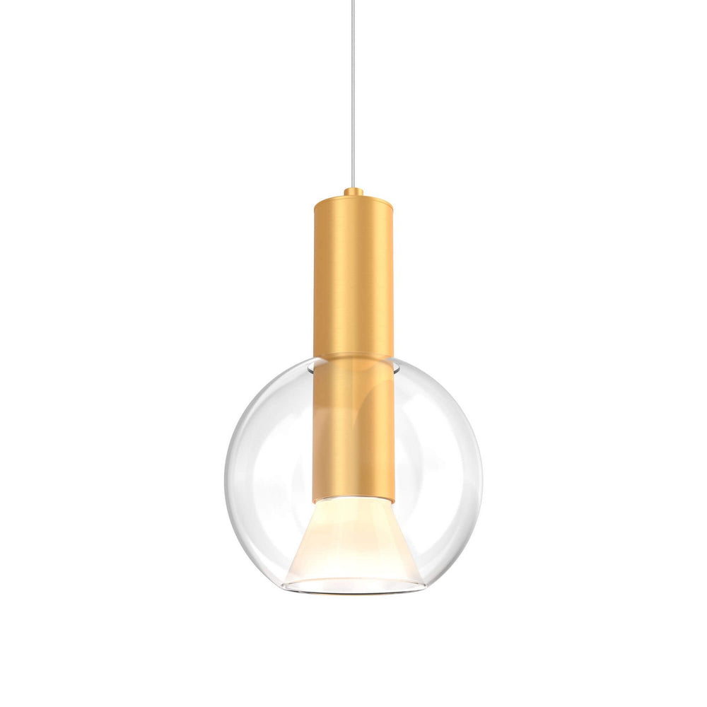 Dals - One Light Pendant - Iris - Gold- Union Lighting Luminaires Decor