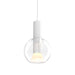 Dals - One Light Pendant - Iris - Black- Union Lighting Luminaires Decor