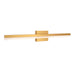 Dals - LED Linear Vanity Light - Lyra - Gold- Union Lighting Luminaires Decor