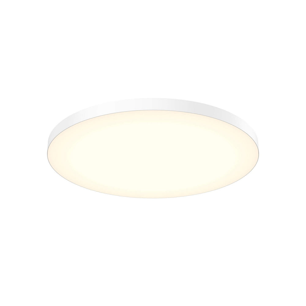 Dals - One Light Flush Mount - Fusion - White- Union Lighting Luminaires Decor