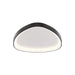 Dals - One Light Flush Mount - Pyra - Black- Union Lighting Luminaires Decor