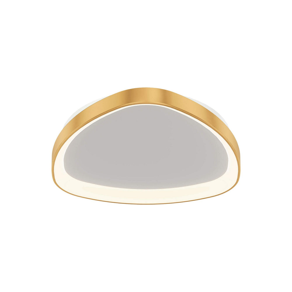 Dals - One Light Flush Mount - Pyra - Gold- Union Lighting Luminaires Decor
