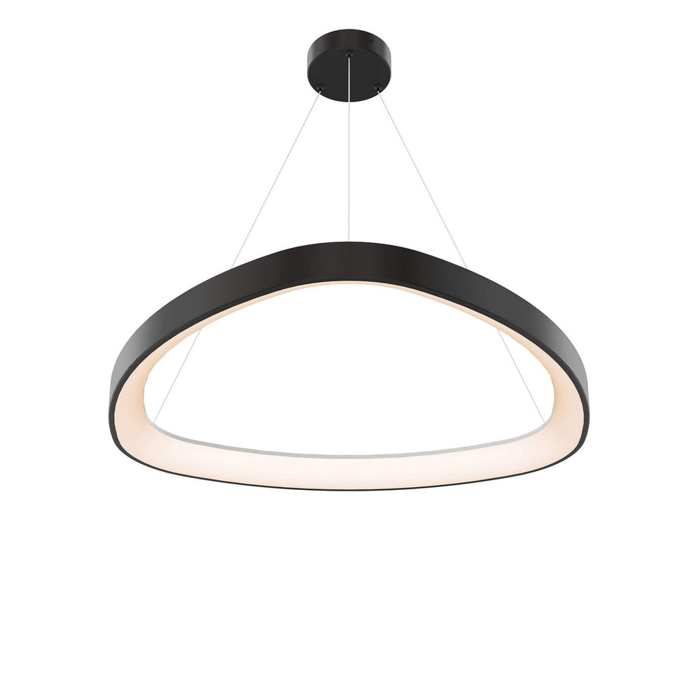 Dals - One Light Pendant - Pyra - Black- Union Lighting Luminaires Decor