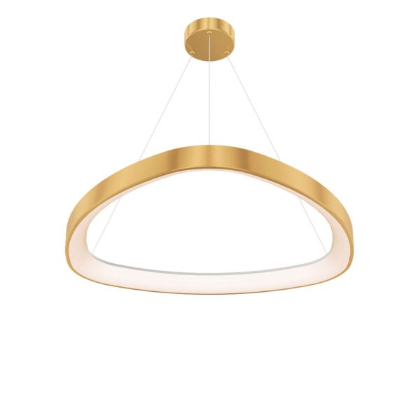 Dals - One Light Pendant - Pyra - Gold- Union Lighting Luminaires Decor