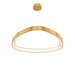 Dals - One Light Pendant - Pyra - Gold- Union Lighting Luminaires Decor