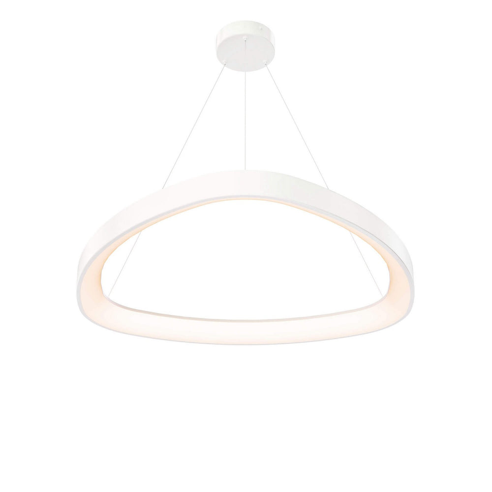 Dals - One Light Pendant - Pyra - White- Union Lighting Luminaires Decor