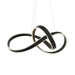 Dals - One Light Pendant - Twirl - Black- Union Lighting Luminaires Decor