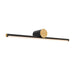 Dals - One Light Vanity - Balance - Black / Gold- Union Lighting Luminaires Decor