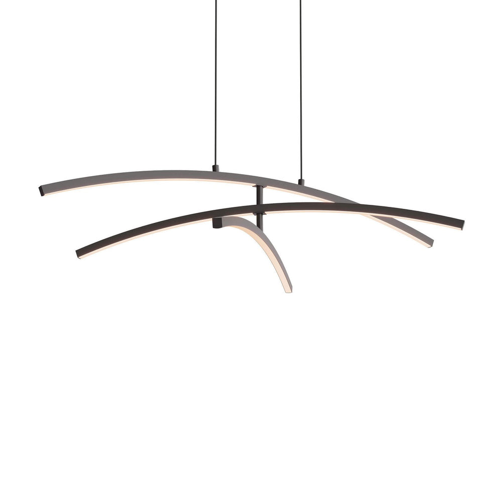 Dals - Three Light Pendant - Sway - BK- Union Lighting Luminaires Decor