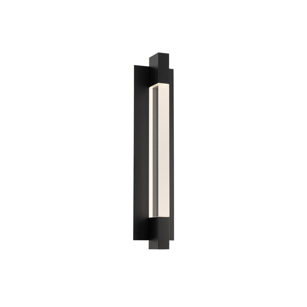Modern Forms Canada - LED Outdoor Wall Sconce - Heliograph - Black- Union Lighting Luminaires Decor