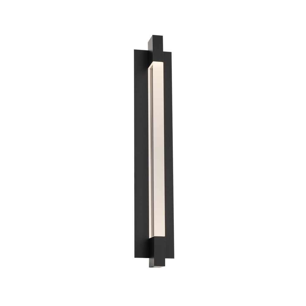 Modern Forms Canada - LED Outdoor Wall Sconce - Heliograph - Black- Union Lighting Luminaires Decor