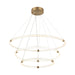 Matteo Canada - LED Pendant - Inkara - Aged Gold Brass- Union Lighting Luminaires Decor