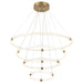 Matteo Canada - LED Pendant - Inkara - Aged Gold Brass- Union Lighting Luminaires Decor