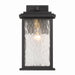 Artcraft Canada - One Light Outdoor Wall Sconce - Estate - Black, Brass- Union Lighting Luminaires Decor