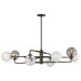 Fredrick Ramond Canada - LED Chandelier - Oberon - Black Oxide- Union Lighting Luminaires Decor