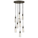 Fredrick Ramond Canada - LED Pendant - Cosette - Black Oxide- Union Lighting Luminaires Decor