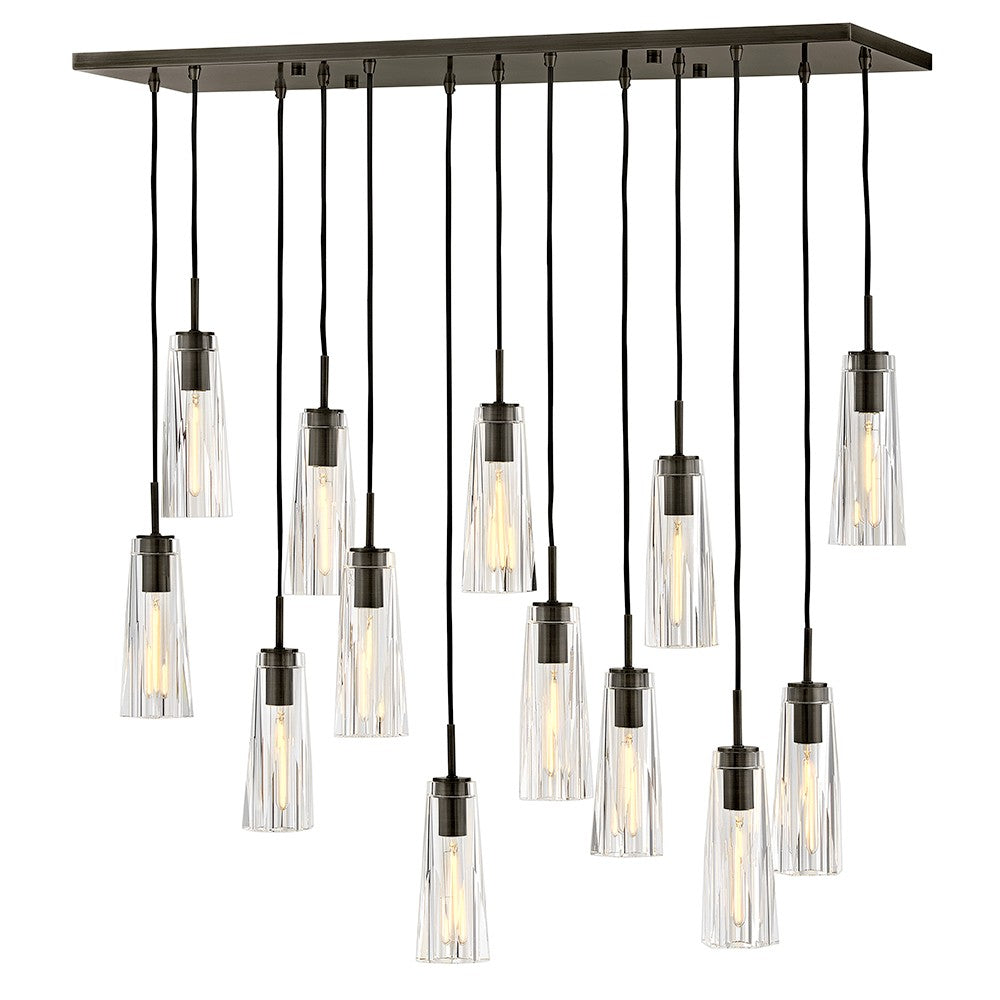 Fredrick Ramond Canada - LED Linear - Cosette - Black Oxide- Union Lighting Luminaires Decor