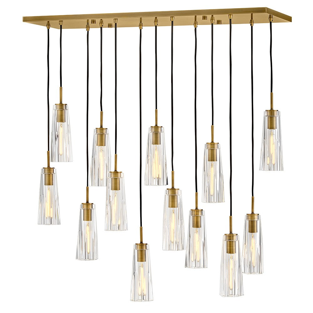 Fredrick Ramond Canada - LED Linear - Cosette - Heritage Brass- Union Lighting Luminaires Decor