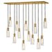 Fredrick Ramond Canada - LED Linear - Cosette - Heritage Brass- Union Lighting Luminaires Decor