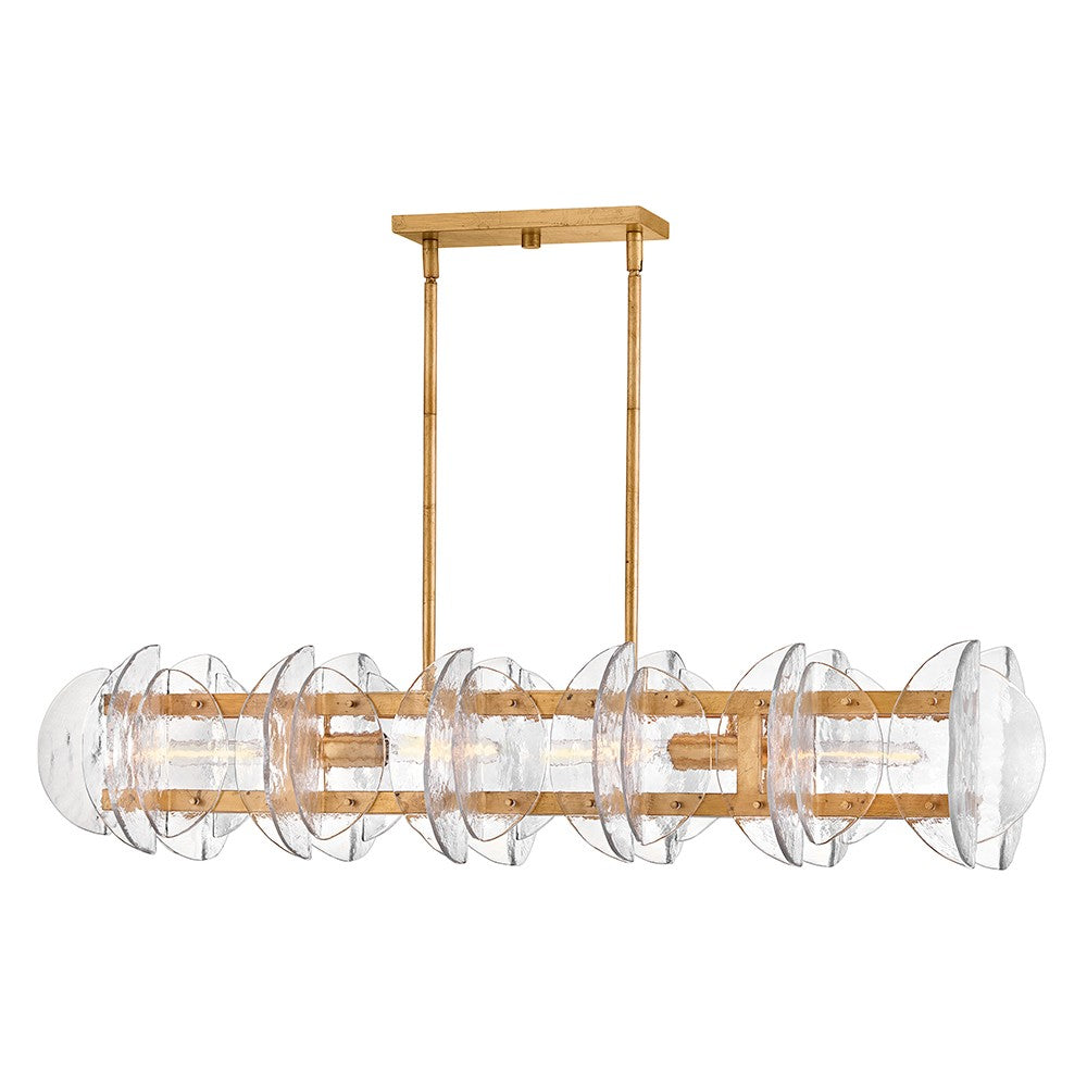 Fredrick Ramond Canada - LED Linear - Seraphina - Distressed Brass- Union Lighting Luminaires Decor