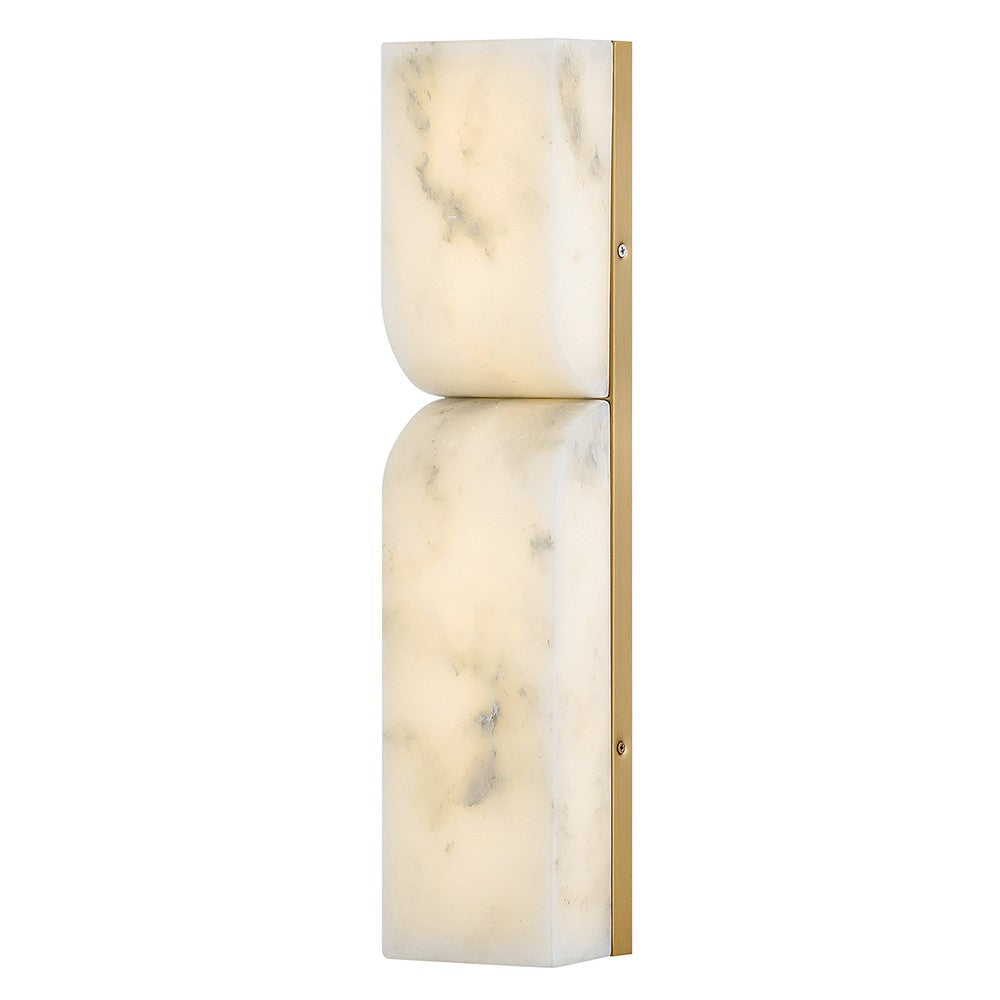 Fredrick Ramond Canada - LED Wall Sconce - Alune - Lacquered Brass- Union Lighting Luminaires Decor