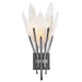 Fredrick Ramond Canada - LED Wall Sconce - Nerine - Brushed Graphite- Union Lighting Luminaires Decor