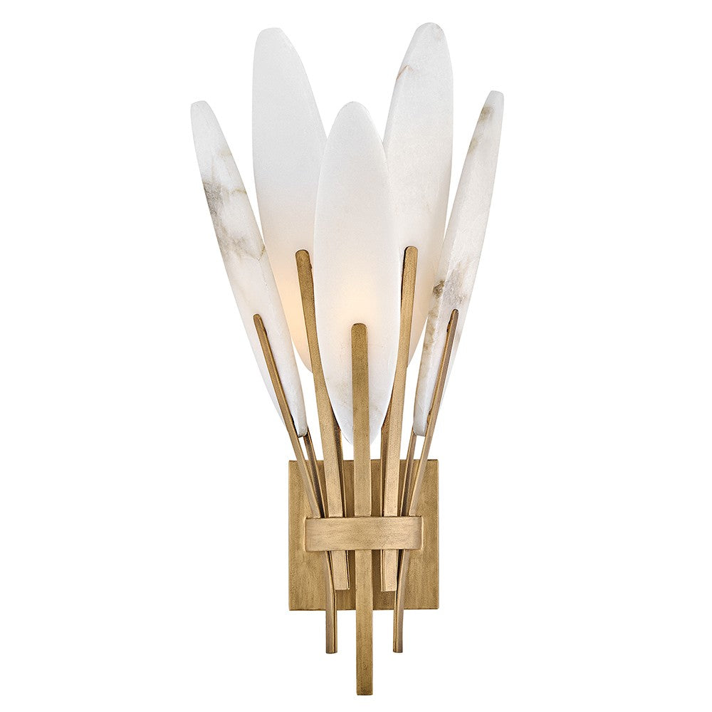 Fredrick Ramond Canada - LED Wall Sconce - Nerine - Burnished Gold- Union Lighting Luminaires Decor