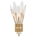 Fredrick Ramond Canada - LED Wall Sconce - Nerine - Burnished Gold- Union Lighting Luminaires Decor