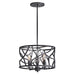 Fredrick Ramond Canada - LED Flush Mount - Eve - Brushed Graphite- Union Lighting Luminaires Decor