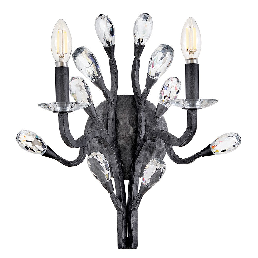 Fredrick Ramond Canada - LED Wall Sconce - Eve - Brushed Graphite- Union Lighting Luminaires Decor