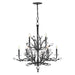 Fredrick Ramond Canada - LED Chandelier - Eve - Brushed Graphite- Union Lighting Luminaires Decor