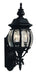 Artcraft Canada - Three Light Outdoor Wall Mount - Classico - Black- Union Lighting Luminaires Decor