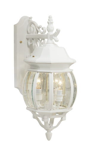 Artcraft Canada - Three Light Outdoor Wall Mount - Classico - White- Union Lighting Luminaires Decor
