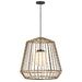 Hinkley Canada - LED Hanging Lantern - Arlen - Black- Union Lighting Luminaires Decor