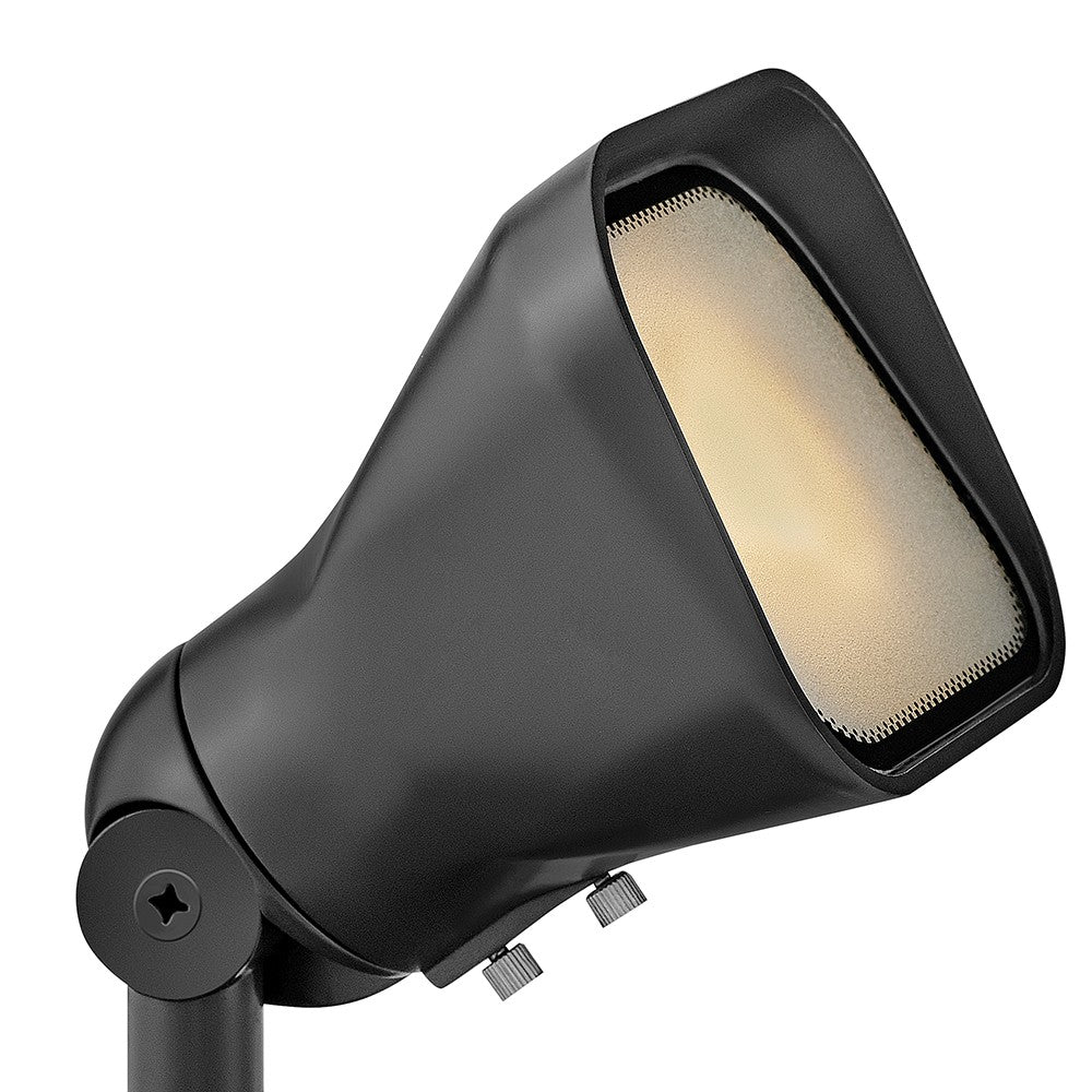 Hinkley Canada - LED Landscape - Accent - Hardy Island Accent Flood Light - Brass Satin Black- Union Lighting Luminaires Decor