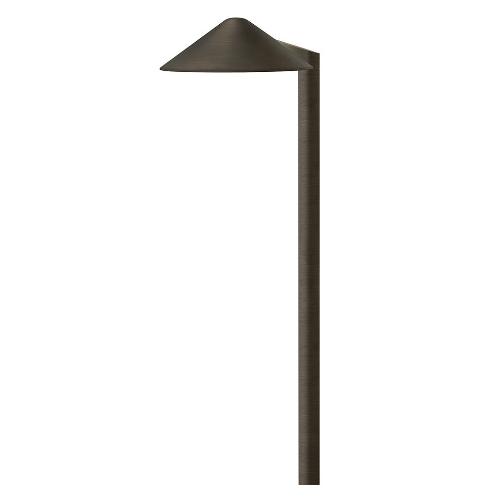 Hinkley Canada - LED Path Light - Hardy Island Path Light - Brass Satin Black- Union Lighting Luminaires Decor