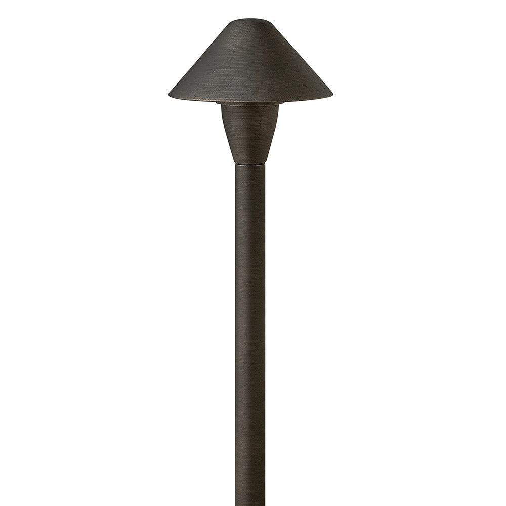 Hinkley Canada - LED Path Light - Hardy Island Path Light - Brass Satin Black- Union Lighting Luminaires Decor