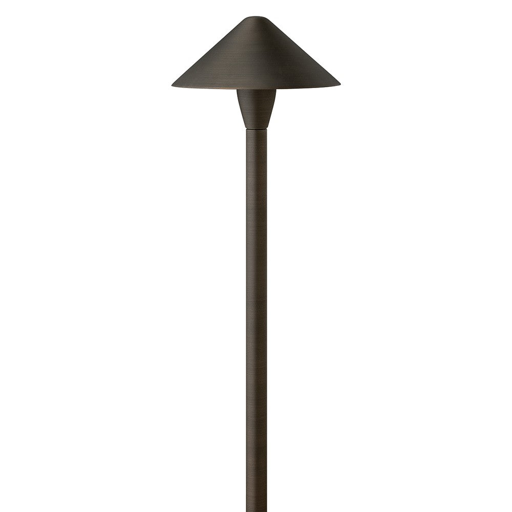 Hinkley Canada - LED Path Light - Hardy Island Path Light - Brass Satin Black- Union Lighting Luminaires Decor