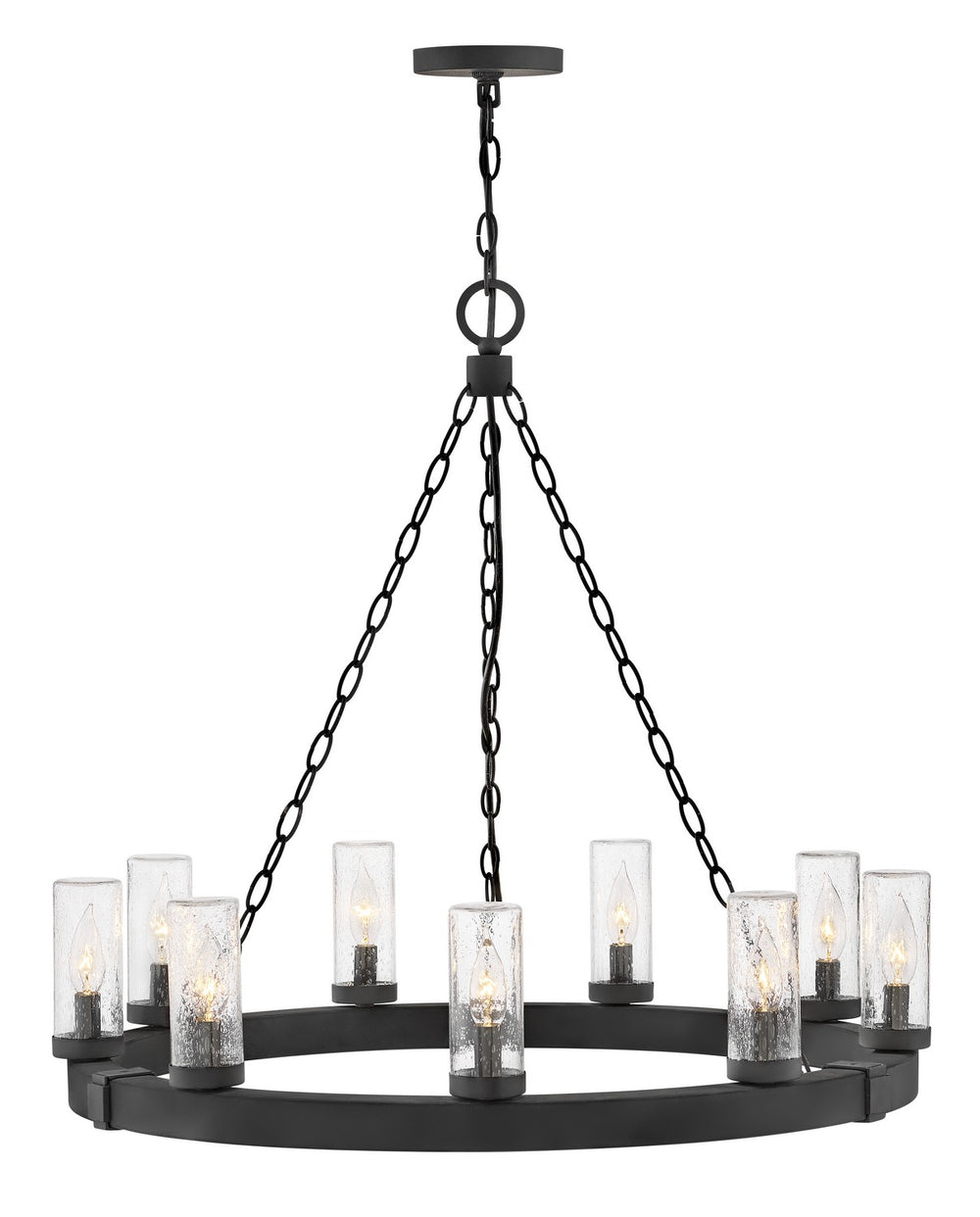 Hinkley Canada - LED Chandelier - Sawyer - Black- Union Lighting Luminaires Decor