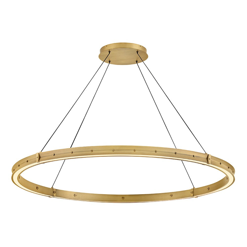 Fredrick Ramond Canada - LED Chandelier - Althea - Lacquered Brass- Union Lighting Luminaires Decor
