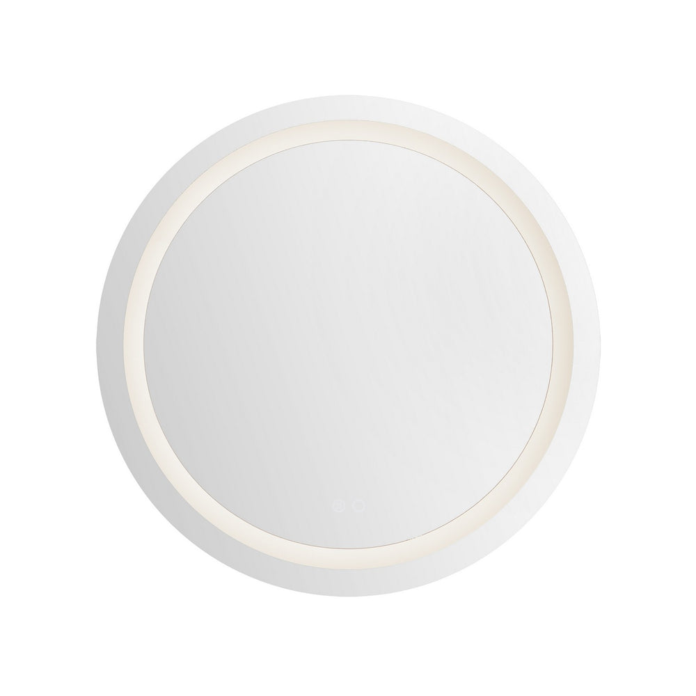 Kuzco Canada - LED Vanity Mirror - Hillmont - Sandblasted Merc Edge- Union Lighting Luminaires Decor