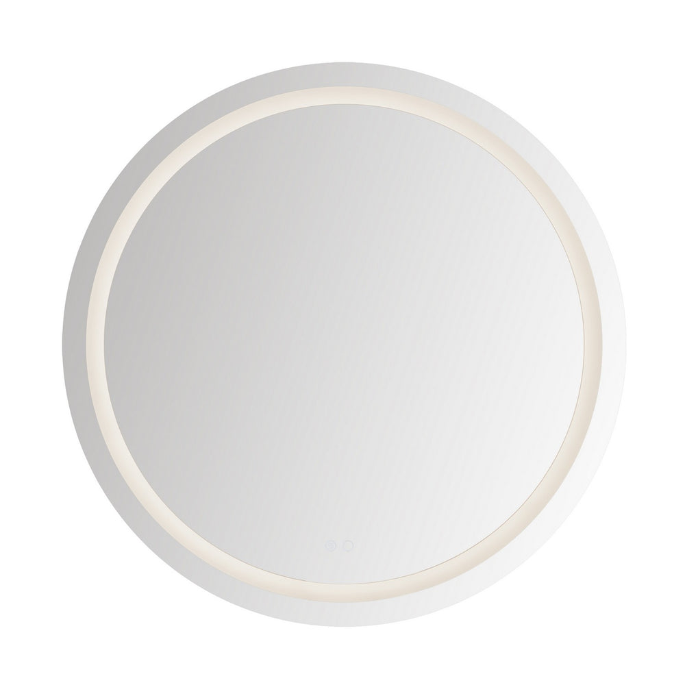 Kuzco Canada - LED Vanity Mirror - Hillmont - Sandblasted Merc Edge- Union Lighting Luminaires Decor